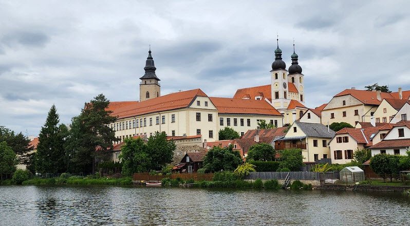Telč Historic Centre, Vysočina Region, Czech Republic (Czechia)